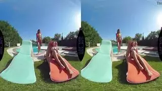 يوم صيفي من اللحس وركوب القضيب