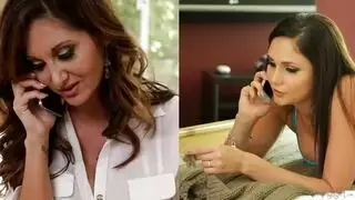 جنس سحاقي عنيف: تركيب قضيب مطاطي حتى تصرخ