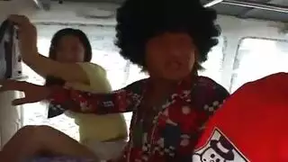 ركض الطريق سيئة هي عصابة مع ديك الثابت الكبير