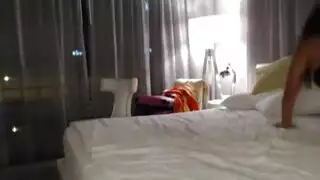 خيال سكارليت مع الكاميرا وميسي جي مشهد إكس إكس إكس كامل